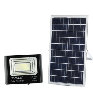 35W solpanel LED projektør - 6000K