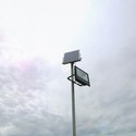 35W solpanel LED projektør - 6000K