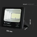 35W solpanel LED projektør - 6000K