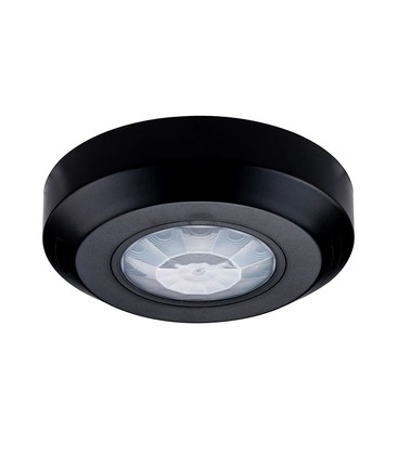 Loftsensor - sort hus, max: 200W LED