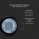 PIR Loft Sensor - Sort Hus, Max: 400W LED