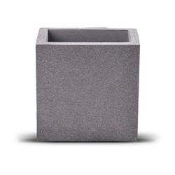 Elmateriel LED Beton Væglampe Firkant - Lys Grå, G9, IP20.