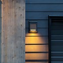 LED Beton Væglampe Firkant - Lys Grå, G9, IP20