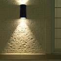 LED beton væglampe GU10 - mørk grå, IP20