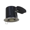 GU10 Downlight - Brandsikker, Twist og lås, Tyk hus, Nikkel