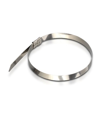 Kabelbinder 4,6*250mm - rustfrit stål, 100 stk/pakke Kabelbinder 4,6*250mm - rustfrit stål, 100 stk/pakke