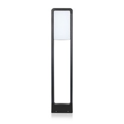 Elmateriel 10W LED pullertlampe - Samsung chip, 6400K, IP65, sort hus