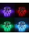 10m 4,8W/m RGB strip sæt - 12V DC, IP20, Inkl. fjernbetjening og strømforsyning (2x5m)