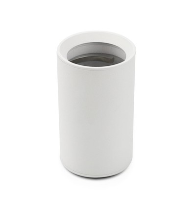 GU10 påbygningsspot - Rund, hvid, aluminium, IP20 indendørs, Ø6cm