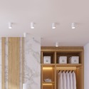 Påbygning GU10 - Lampe (Højde: 100mm), Hvid