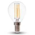 P45 LED Pære 6W E14 - Klart Glas, 2700K, 130lm/W