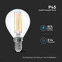 P45 LED Pære 6W E14 - Klart Glas, 2700K, 130lm/W