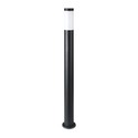 Pullertlampe E27 - Rustfrit Stål Hus (110 cm), Sort, IP44