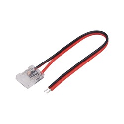 Producenter Forbindelse til LED COB strip 8mm - enkelt hoved