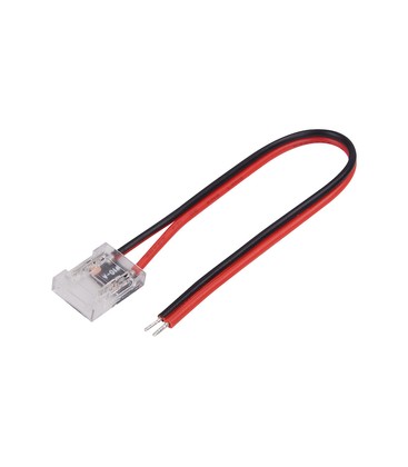 Forbindelse til LED COB strip 8mm - enkelt hoved Forbindelse til LED COB strip 8mm - enkelt hoved
