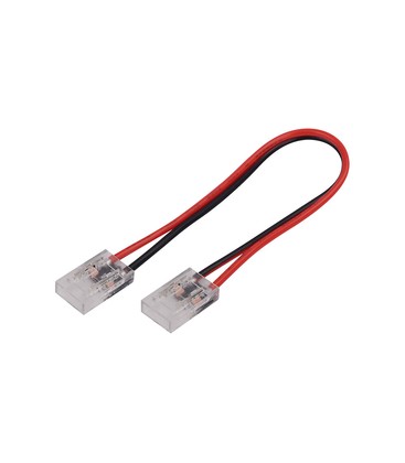 Stikforbindelse til LED COB Strip 8mm - Dobbelt Hoved Stikforbindelse til LED COB Strip 8mm - Dobbelt Hoved