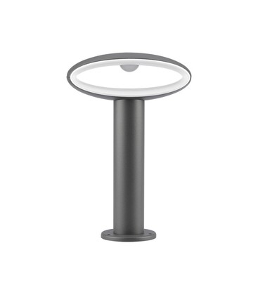 9W pullertlampe - LED, lampeskærm, 4000K, mørk grå, IP54 9W pullertlampe - LED, lampeskærm, 4000K, mørk grå, IP54