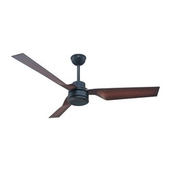 Producenter Loftventilator 65W - bronze med RF-kontrol, 3 brune blad, AC motor (52 tommer)