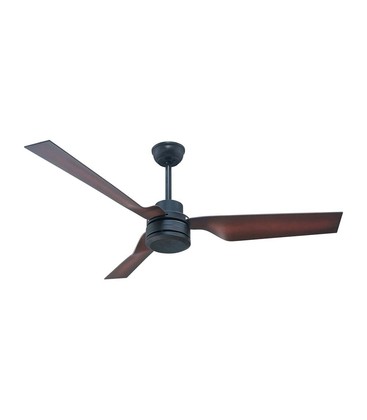 Loftventilator 65W - bronze med RF-kontrol, 3 brune blad, AC motor (52 tommer) Loftventilator 65W - bronze med RF-kontrol, 3 brune blad, AC motor (52 tommer)