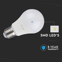 A60 LED Pære 12W E27 - Plastik, Samsung Chip, 6400K, Dæmpbar