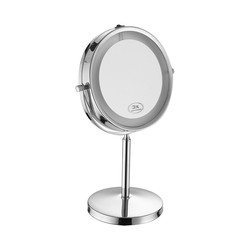 Producenter 3W spejllampe - LED, 4xAA batteri, krom