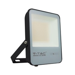Producenter 30W LED projektør - 3000K, sort hus, 150lm/W
