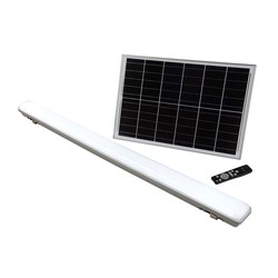 Producenter 18W Solar LED Armatur - Udendørs, med Sensor og RF-kontrol, 3i1, IP65.