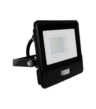 20W Projektør Samsung Chip - PIR Sensor, 1m Kabel, 6500K, Sort Hus 20W Projektør Samsung Chip - PIR Sensor, 1m Kabel, 6500K, Sort Hus