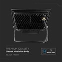 PIR sensor projektør 50W - Samsung chip, 1m kabel, 6500K, sort hus