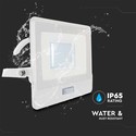 30W projektør PIR sensor Samsung chip 1m kabel 6500K hvid hus