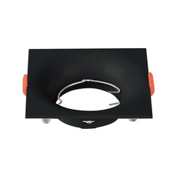 Producenter GU10 pære - kvadrat, sort