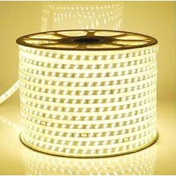 230V Outlet: 5 m. vandtæt LED strip (Type Y) - 230V, IP67, 120 LED, 10W/m