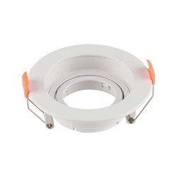 Producenter EN: VT-934 GU10 FITTING ROUND WHITE