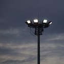 50W LED projektør - Samsung chip, 6500K, sort hus, 137lm/W