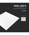 60x60 LED panel, 45W - Samsung LED chip, 5 års garanti, hvid kant