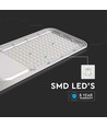30W LED gadelampe med sensor - Samsung LED chip, IP65, 100lm/W, grå aluminium