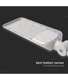 30W LED gadelampe med sensor - Samsung LED chip, IP65, 100lm/W, grå aluminium