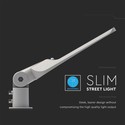 100W LED Gadelygte - Fotocellesensor, Samsung Chip, Adaptor, 6500K, 120 lm/W.
