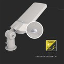100W LED Gadelygte - Fotocellesensor, Samsung Chip, Adaptor, 6500K, 120 lm/W.