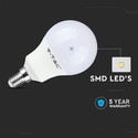 A60 pære 8,5W E14 - Plastik, Samsung chip, 4000K