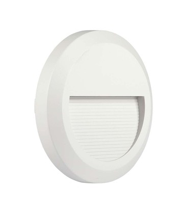2W LED trinlys 4000K hvid hus rundt
