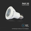 5.8W PAR 20 E27 - Plastik Pære, Samsung Chip, 6500K.