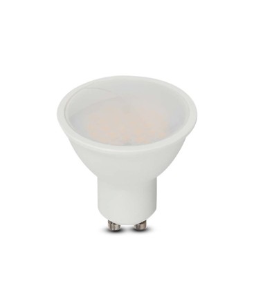 4,5W GU10 Spotlys - Glat Plast, Samsung Chip, 6500K, 110D.