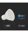 4,5W GU10 Spotlys - Glat Plast, Samsung Chip, 6500K, 110D