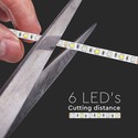 60 LED Stribe Lys 8W/m - RGB+W, IP20, 5m/rulle