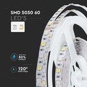 60 LED Stribe Lys 8W/m - RGB+W, IP20, 5m/rulle