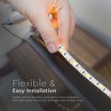 60 LED Stribe Lys 8W/m - RGB+W, IP20, 5m/rulle