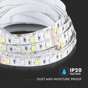 60 LED Stribe Lys 8W/m - RGB+W, IP20, 5m/rulle