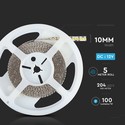 204 LED Stribe Lys 17W/m - 6400K, IP20, 5m/rulle