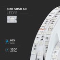 60 LED Stripelys RGB 7W/m IP20 24V - 10m/rulle